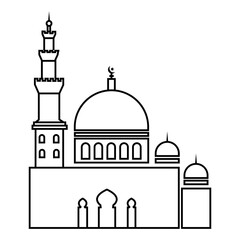 the mousqe Silhouette, vector illustration design
