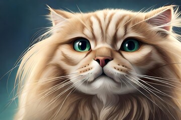 a Persian cat with their long, luxurious coats and sweet personalities