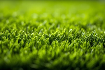 Bright green artificial grass for background and design. generative AI