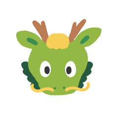 辰年の龍のかわいいイラスト