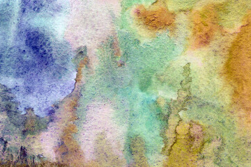 Purple green watercolor background texture