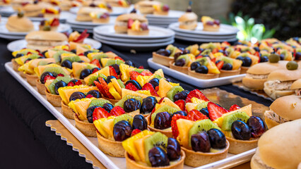 Delicious Snacks in a Coffee break Meeting 