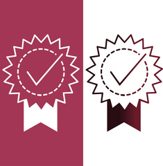 premium icon badge competition winner