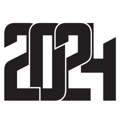  2024, 2024 year, happy new year, 2024 BLACK, 2k24,