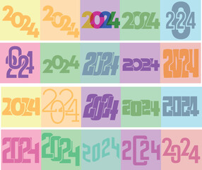  2024, 2024 year, happy new year, 2024 BLACK, 2k24,