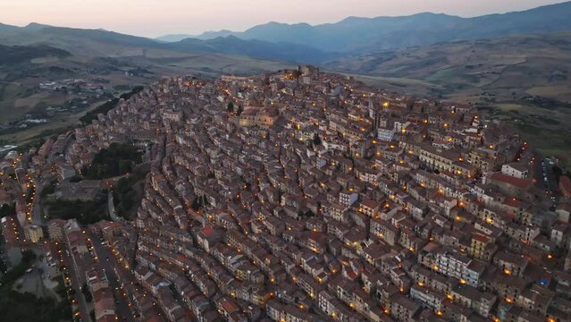 Gangi (Sicily, Italy) Drone