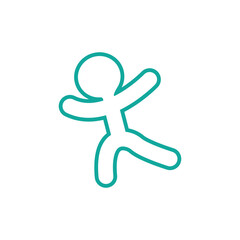 symbol of people in a cool style