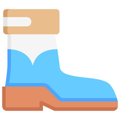 Boots icons, are often used in design, websites, or applications, banner, flyer to convey specific concepts related to fashion
