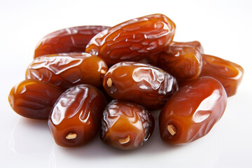 Delicious Kurma Tunisia, sweet dried dates palm fruits. Popular during Ramadan