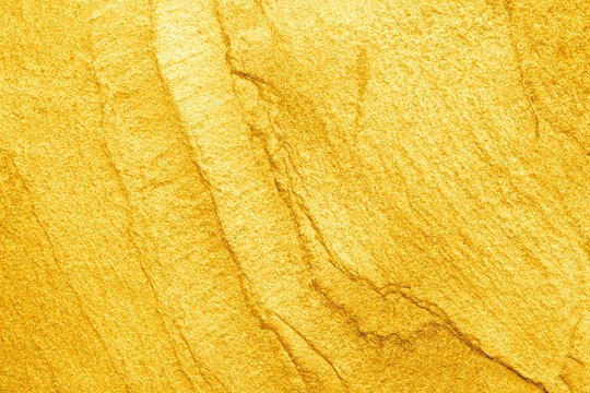 Gold shiny yellow texture abstract background.	