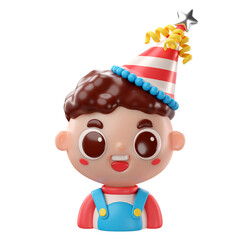 3d Birthday Icon Birthday Boy 
