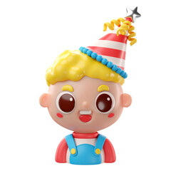 3d Birthday Icon Birthday Boy 
