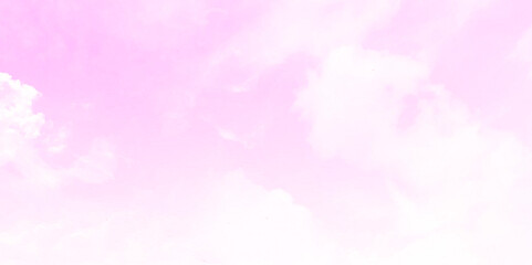 Fototapeta na wymiar Cloudy pink sky abstract background