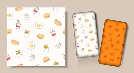 Seamless pattern set