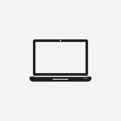 laptop icon graphic vector illustration