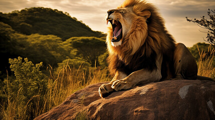Roar of the Savannah King