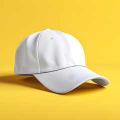Blank White Cap Mockup for Personalized Branding