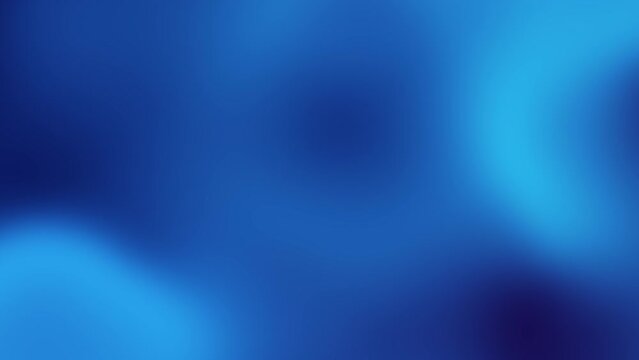 Bright blue gradient background. Seamless loop animation