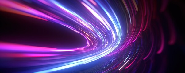 abstract futuristic background with pink blue glowing neon moving high speed wave lines and bokeh lights. Data transfer concept Fantastic wallpaper