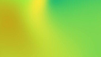Bright yellow and green gradient background. Seamless loop animation - Powered by Adobe
