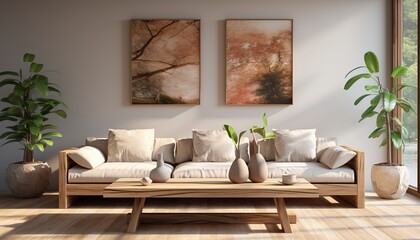 Fototapeta na wymiar living room with sofa