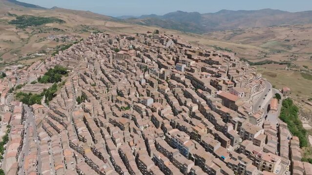 Gangi (Sicily, Italy) Drone