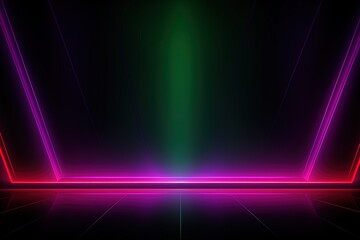 abstract futuristic background with pink blue glowing neon moving high speed wave lines and bokeh lights. Data transfer concept Fantastic wallpaper