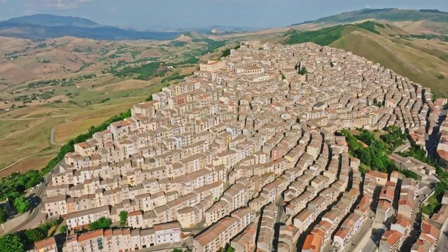 Gangi (Sicily, Italy) Drone