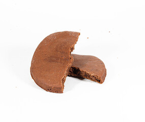 Traditional Colombian cookie called Cuca, brown cookie. Dessert from the Cauca Valley.