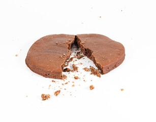 Traditional Colombian cookie called Cuca, brown cookie. Dessert from the Cauca Valley.