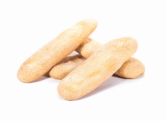 ladyfinger cookies, traditional Colombian cookie called tongue, sponge cookies.