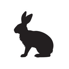 rabbit silhouette
