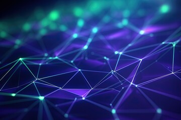 Obraz premium abstract futuristic background with pink blue glowing neon moving high speed wave lines and bokeh lights. Data transfer concept Fantastic wallpaper
