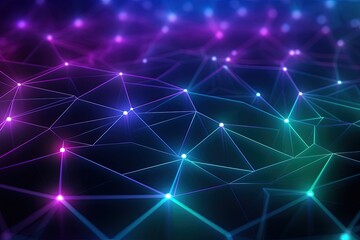 Fototapeta premium abstract futuristic background with pink blue glowing neon moving high speed wave lines and bokeh lights. Data transfer concept Fantastic wallpaper