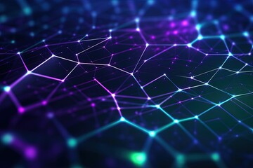 Obraz premium abstract futuristic background with pink blue glowing neon moving high speed wave lines and bokeh lights. Data transfer concept Fantastic wallpaper