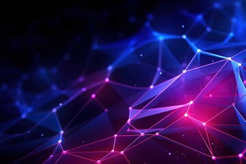 abstract futuristic background with pink blue glowing neon moving high speed wave lines and bokeh lights. Data transfer concept Fantastic wallpaper