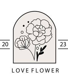 illustration of a logo flower