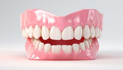 teeth and floss