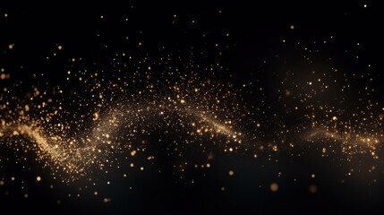 Beautiful abstract shiny gold glitter background.  - 647046201