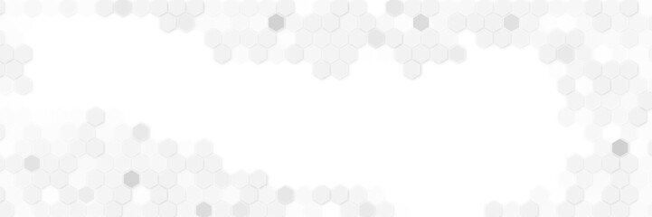 Abstract background with geometric shapes and hexagon pattern. Vector illustration 