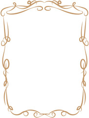 Hand Drawn Frame Label Vintage illustration