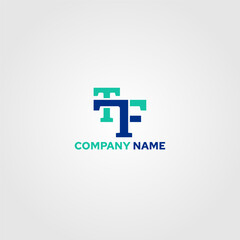 logo TTF logotype company design vector