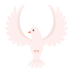 dove bird illustration icon