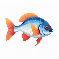 Fish Illustration Oceanic Enchantment