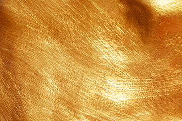 Gold abstract background or texture and gradients shadow horizontal shape