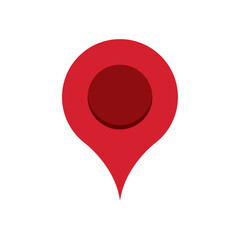 pin icon location pictogram