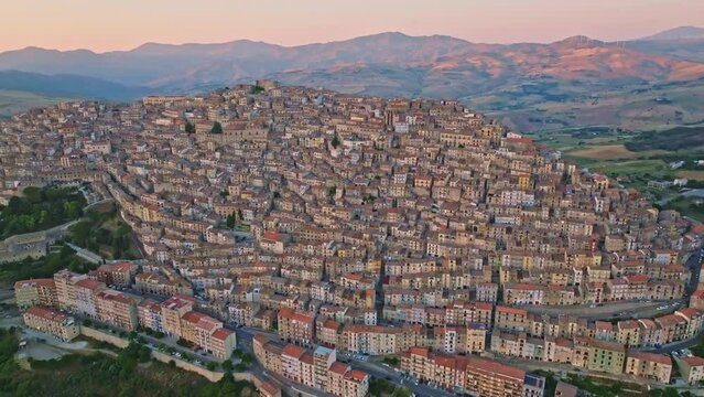 Gangi (Sicily, Italy) Drone