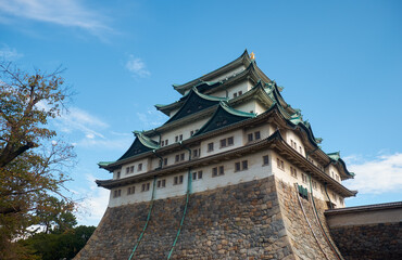 The main keep of Nagoya castle. Nagoya. Japan