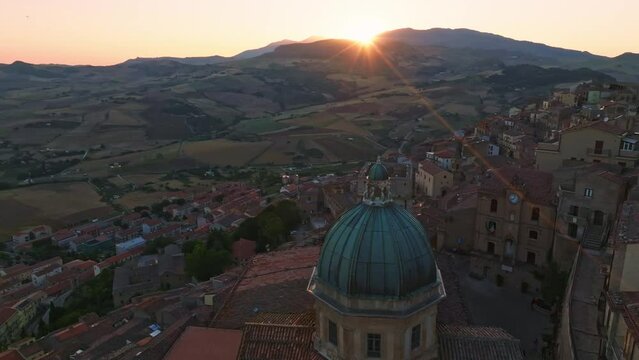 Gangi (Sicily, Italy) Drone