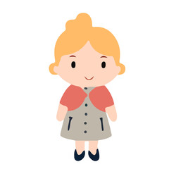 cartoon, child, baby, illustration, vector, kid, smile, character, smiling, art, love, pink, dress, cute, childhood, hair, fun, funny, little, happiness, sweet, boy, joy, drawing, children